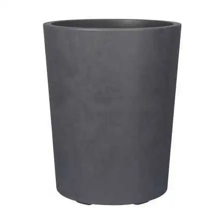 Millennium - 53 cm runde Vase Anthrazit Deroma - 1