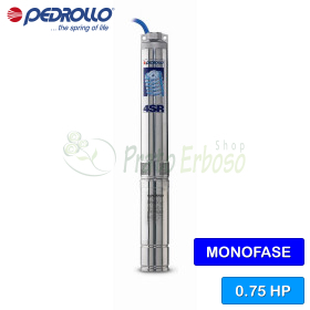 4SRm 2/9 S-PD - pompă electrică submersibilă monofazată de 0,75 CP