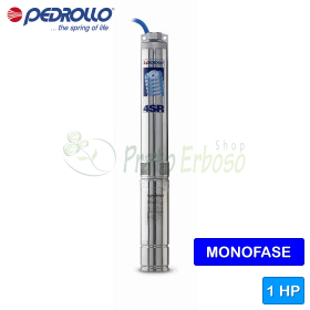 Pompë elektrike zhytëse me një fazë 4SRm 2/12 S-PD - 1 HP
