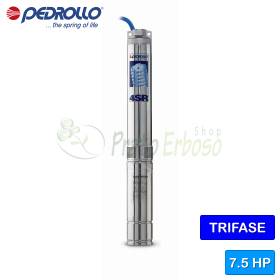 4SR 4/54 S-PD - pompë elektrike zhytëse trefazore 7,5 HP Pedrollo - 1