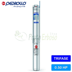 4SR 1/10 S-PS - Electrobomba sumergible trifásica de 0,50 HP Pedrollo - 1