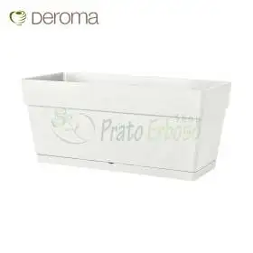 CASSETTONE SAVE R alb - vaza caseta alba de 79 cm