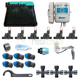 KI-H-6Z24E - Kit de riego Hunter de 6 zonas y 24 V