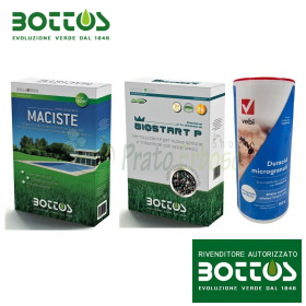 Kit de semănat gazon gata preparat - 30 m2