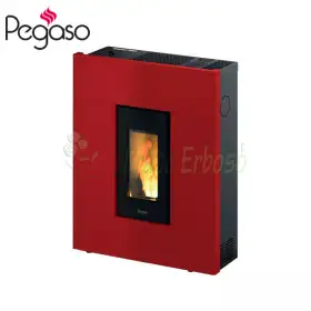 Tabla 7 - 7 kW roter Pelletofen Pegaso - 1