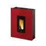 Tabla 7 - Stufa a pellet da 7 Kw rosso Pegaso - 1
