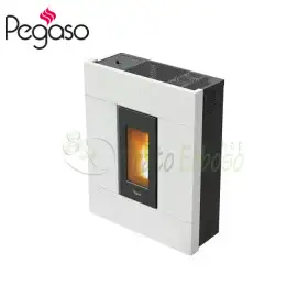 Tabla 7 - 7 kW white pellet stove Pegaso - 1