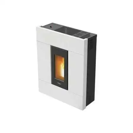 Tabla 7 - Estufa de pellet blanca de 7 kW Pegaso - 1