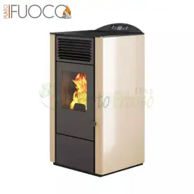Lory - Poêle à pellets ivoire 9,5 Kw Punto Fuoco - 1 Lory - Poêle à pellets ivoire 9,5 Kw Punto Fuoco - 1