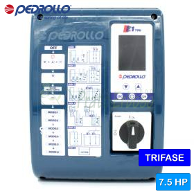 E1 TRI/1 - Quadro elettrico per elettropompa trifase 7.5 HP Pedrollo - 1 E1 TRI/1 - Quadro elettrico per elettropompa trifase 7.5 HP Pedrollo - 1