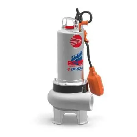 BCm 10/50-MF – einphasige ZWEIKANAL-Elektropumpe mit 1 PS für Abwasser Pedrollo - 1