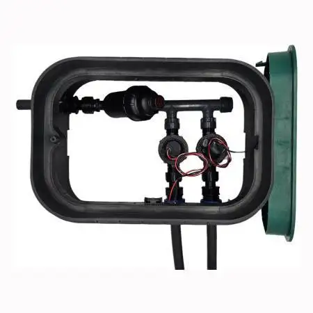 PA-EZP-F2-9V - 1" assembled sump, 2 zones TORO Irrigazione - 1
