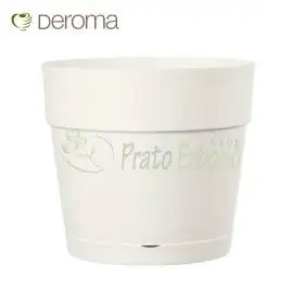 SAVE R POT white - 24.5 cm round white vase