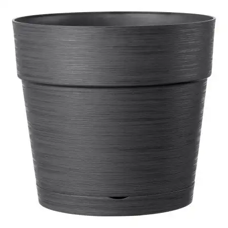 SAVE R VASE anthracite - Vase rond anthracite 38 cm Deroma - 1