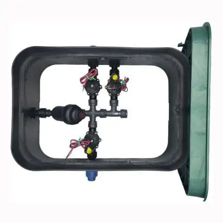 PA-DV-F3-9V - Puisard assemblé 1" 3 zones Rain Bird - 1