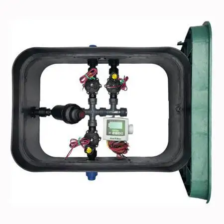 PA-DV-PF3 - Assembled 1" 3 zone sump Rain Bird - 1