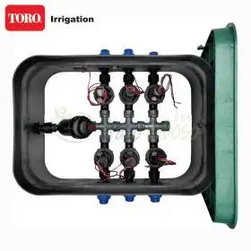 PA-EZP-F6-9V - Puisard assemblé 1", 6 zones TORO Irrigazione - 1