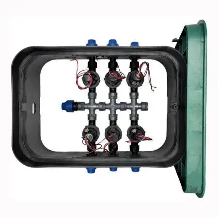 PA-EZP-6-9V – 1" montierter Auffangbehälter, 6 Zonen TORO Irrigazione - 1