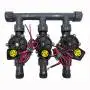 COLL-DV-3-9V - 1" 3-zone manifold