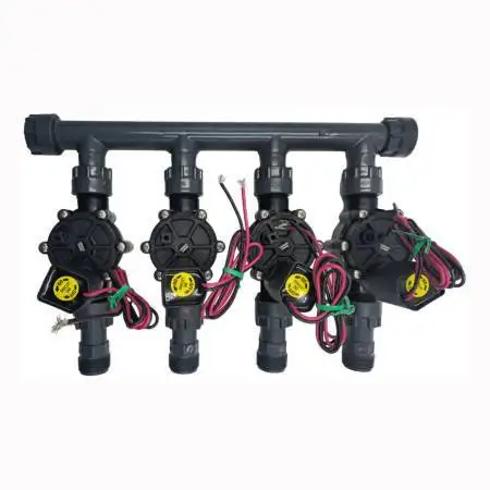 COLL-DV-4-9V - 1" 4-zone manifold