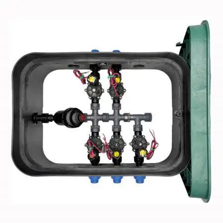 PA-DV-F5-9V - Puisard assemblé 1" 5 zones Rain Bird - 1