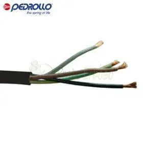 H07 RN-F 4x4 - Kabllo elektrike për pompë elektrike zhytëse 4x4 mm2 Pedrollo - 1