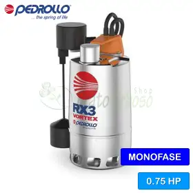 RXm 3/20 - GM (5m) - 0,75 CP electropompa VORTEX monofazata pentru apa