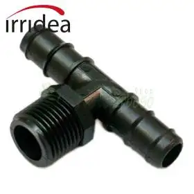 GG-TDMI-C16M - Schlauchhalter-T-Stück 16 mm x 1/2"