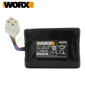 WA3230 – 20 V 2 Ah Lithiumbatterie Worx - 1