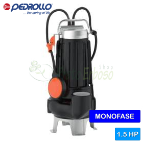 MCm 15/45 - 1,5 CP electropompe monofazate BIO CANALE pentru apa canalizata Pedrollo - 1