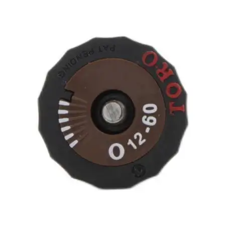 O-12-60P - Fixed angle nozzle 3.7 m throw 60 degrees