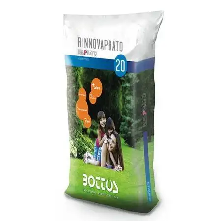 Rinnovaprato - 20 kg de graines de gazon Bottos - 2