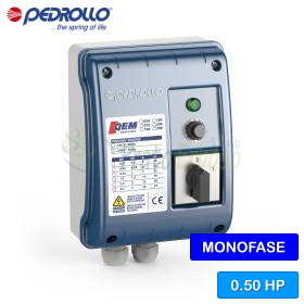 Quadro elettrico QEM 050 per elettropompa 4" monofase