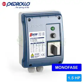 QEM 150 - Tablou electric pentru electropompa monofazata de 1,5 CP