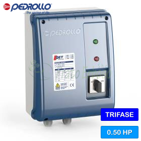 QET 050 - Tableau électrique pour pompe électrique triphasée de 0,50 CV