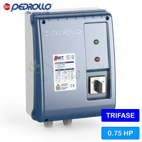 QET 075 - Tablou electric pentru pompă electrică trifazată de 0,75 CP