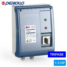 QET 150 - Tableau électrique pour pompe électrique triphasée de 1,5 CV