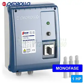 QSM 100 - Panel elektrik për pompë elektrike njëfazore 1 HP