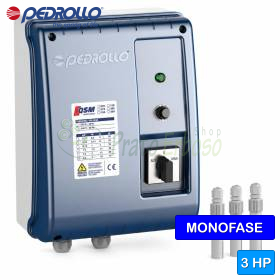 Quadro elettrico QSM 300 per elettropompa monofase 3 HP
