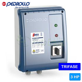 QES 300 - Electrical panel for 3 HP three-phase electric pump