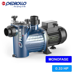 Pompe de piscine électrique monophasée PRIMA 33m - 0,33 CV