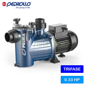 PRIMA 33 - Pompe de piscine électrique triphasée 0,33 CV