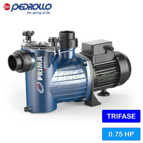 PRIMA 75 - Pompe de piscine électrique triphasée 0,75 CV