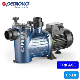 PRIMA 150 - Elettropompa da piscina trifase da 1.5 HP