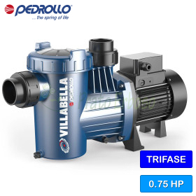 VILLABELLA 75 - Three-phase 0.75 HP electric pool pump