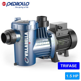 VILLABELLA 150 - 1.5 HP three-phase electric pool pump