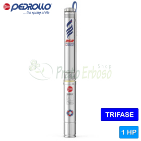 Pompe électrique submersible triphasée 3SR 5/16 - 1 HP