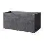 Millennium - 99cm anthracite cassette vase
