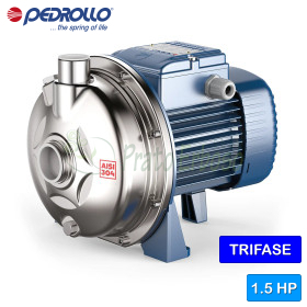 CP 180-ST6 - Electrobomba centrífuga de acero inoxidable trifásica de 1,5 HP Pedrollo - 1