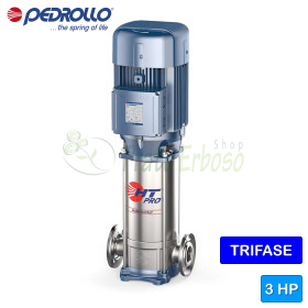 HT 3/8-PRO - Pompë elektrike vertikale shumëfazore trefazore 3 HP HT 3/8-PRO - Pompë elektrike vertikale shumëfazore trefazore 3 HP